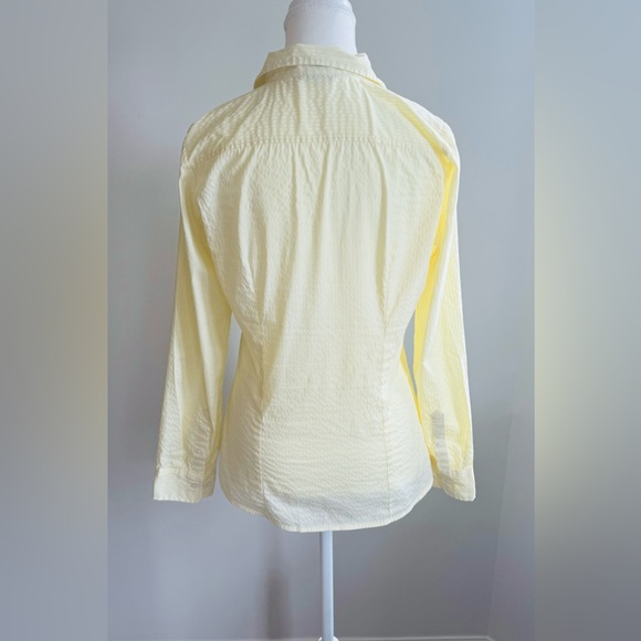 H&M Women’s Pinstripe Blouse - US 8 - Picture 4 of 5